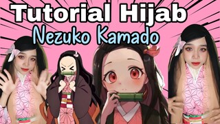 Tutorial Hijab Nezuko [Kimetsu no yaiba] | by denesaurus #JPOPENT