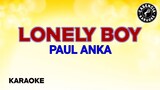Lonely Boy (Karaoke) - Paul Anka