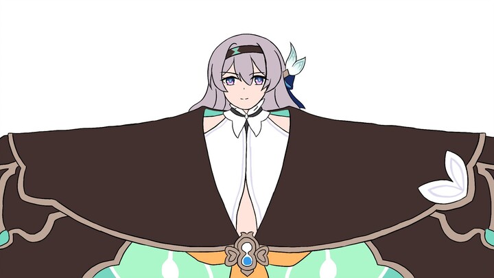 流萤是一位魁梧女子