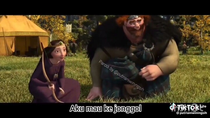 Parodi Lucu Brave Disney Princess part 33
