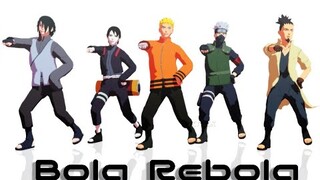 Bola Rebola【NARUTO MMD】NARUTO*KAKASHI*SHIKAMARU*SASUKE*SAI*
