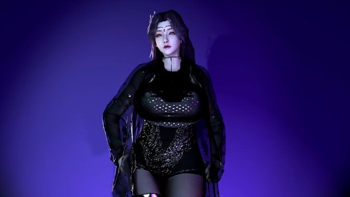 هل هناك من يشاهد يون شي وهي ترقص؟