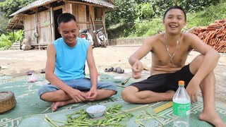 DIỆP ANH VLOG | Món Ăn Độc, Lạ Của Tây Bắc: Hoa Gừng Chấm Chẳm Chéo Cùng Chú Anh