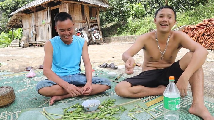 DIỆP ANH VLOG | Món Ăn Độc, Lạ Của Tây Bắc: Hoa Gừng Chấm Chẳm Chéo Cùng Chú Anh