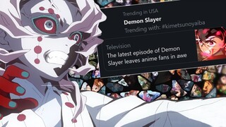 When An Anime is So Good It Trends on Social Media | Kimetsu no Yaiba Episode 19