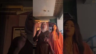 Wih dosma pakai hijab cantik betul! vibes ramadannya dapet nih #shorts