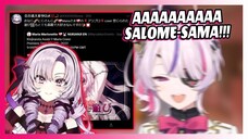 Maria Fangirling So Hard When Salome-sama Noticed Her