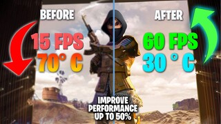 6 Steps That Will Make your PC/Laptop Faster Up to 50% More | Reduce Heat & Increase PC Performance