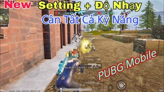 Full Code : Setting + Độ Nhạy 4 Ngón KING OF SOLO SQUAD - Cân Tất Cả Kỹ Năng PUBG Mobile | NhâmHNTV