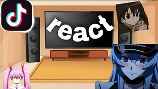 akame ga kill react parte 2(grupo da esdeath)