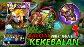 NIH ITEM & EMBLEM ARLOTT KEKEBALAN YANG LAGI META VERSI GUA !! MLBB
