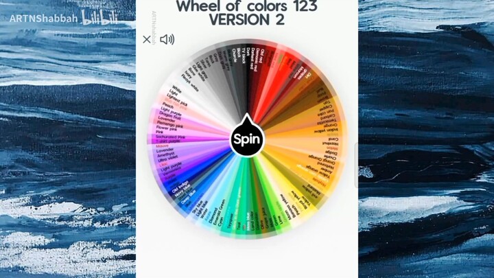 [Oc]DRAWING WITH SPEEN WHEEL COLoR🤔🤔..