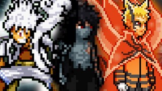 NARUTO BARYON, LUFFY GEAR 5 & ICHIGO VS SEMUA ANIME