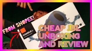 CHEAP JBL UNBOXING AND REVIEW FROM SHOPEE | AFFORDABLE LOUD BT SPEAKER!