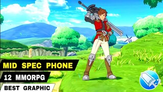 Top 12 Best MMORPG for Mid Spec Phones | Best MMORPG for Mid Range Phone (MMORPG android iOS)