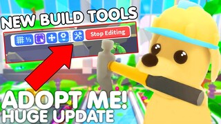 😱ADOPT ME IS CHANGING THE BUILDING TOOLS!👀 NEW HUGE UPDATE! ROBLOX