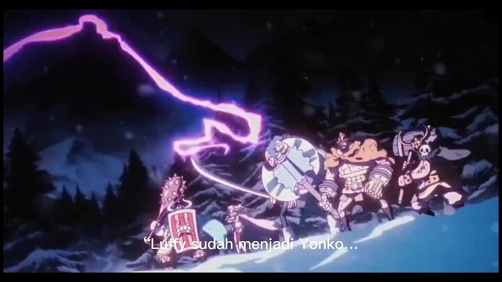 Luffy Vs Gaban -One Piece