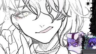 [Drawing process] I tried to draw Vox-san [Sesuke Kazuya]