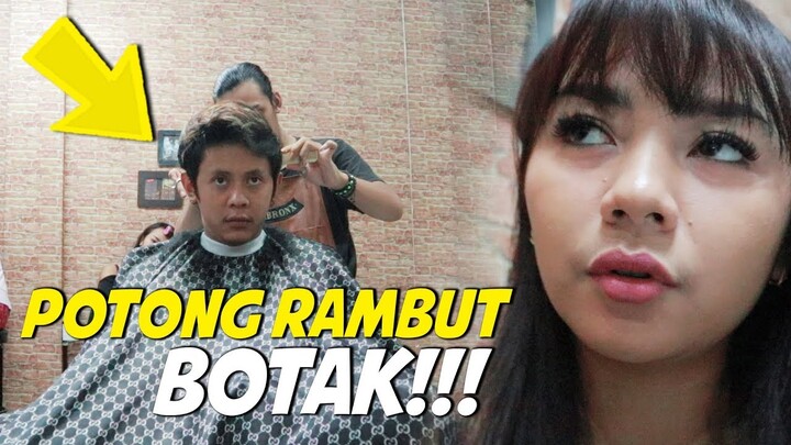 DI MARAH PUSPA POTONG RAMBUT BOTAK :( - HVLOG #90
