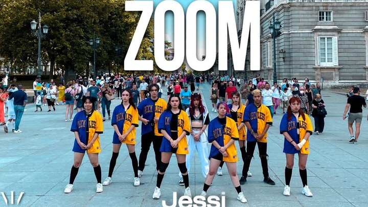 《Zoom》西班牙街头翻跳，跟着Jessi一起又拽又辣，C位姐姐辣过Jessi本尊？！