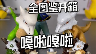 慈母头上戴，骨棒手中拿：嘎啦嘎啦进化组（全图鉴开箱 67/1010）