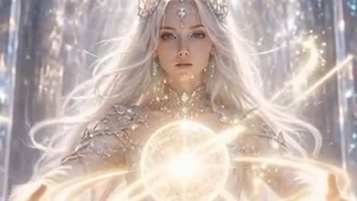 Wielding the ultimate magic light... ✨👑🔮