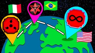 MODO DOMINAÇÃO SHARINGAN DO NARUTO