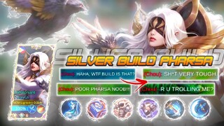 PHARSA SILVER BUILD 🦾 Chou Crying While Playing (Choupol) - TOP 1 GLOBAL PHARSA GAMEPLAY | LiCRAE