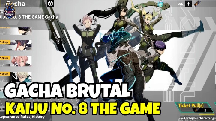 Gacha Brutal Kaiju No. 8 The Game Dapat Ketua Gen Narumi