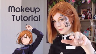 🔨 Nobara Kugisaki Cosplay Makeup Tutorial | Jujutsu Kaisen | Cursed Rot Technique 🔨