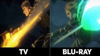 Attack On Titan TV Version Vs Bluray❗❗❓