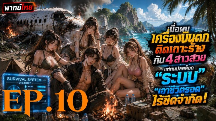 EP.10 เมื่อผมเครื่องบินตกติดเกาะร้างกับ 4 สาวสวย แต่ดันปลดล็อก "ระบบเอาชีวิตรอดไร้ขีดจำกัด!"