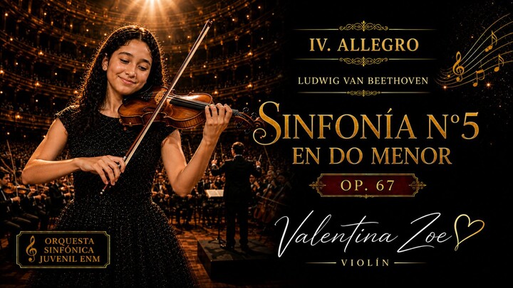 Sinfonía N° 5, IV. Allegro: Ludwig van Beethoven | Orquesta Sinfónica Juvenil de la ENM