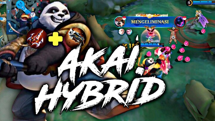 NYOBAIN AKAI BUILD HYBRID!! ENAK JUGA TERNYATA!! - Mobile Legends