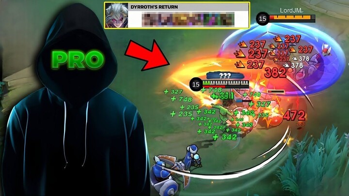 REASON WHY PRO PLAYER'S USE DYRROTH NOW🤯- MLBB