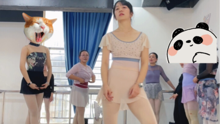 颓废芭蕾，在初级班补课的我，差点累到趴着出来