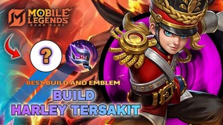 BUILD HERO HARLEY TERSAKIT TERBARU MOBILE LEGENDS BEST BUILD DAN EMBLEM