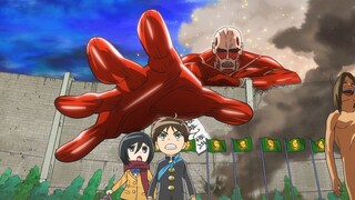 This is the authentic Attack on Titan! Watch enough campus romance!