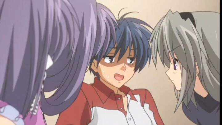 【Jealousy】Famous anime harem fire scene
