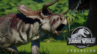 Nasutoceratops || All Skins Showcased - Jurassic World Evolution