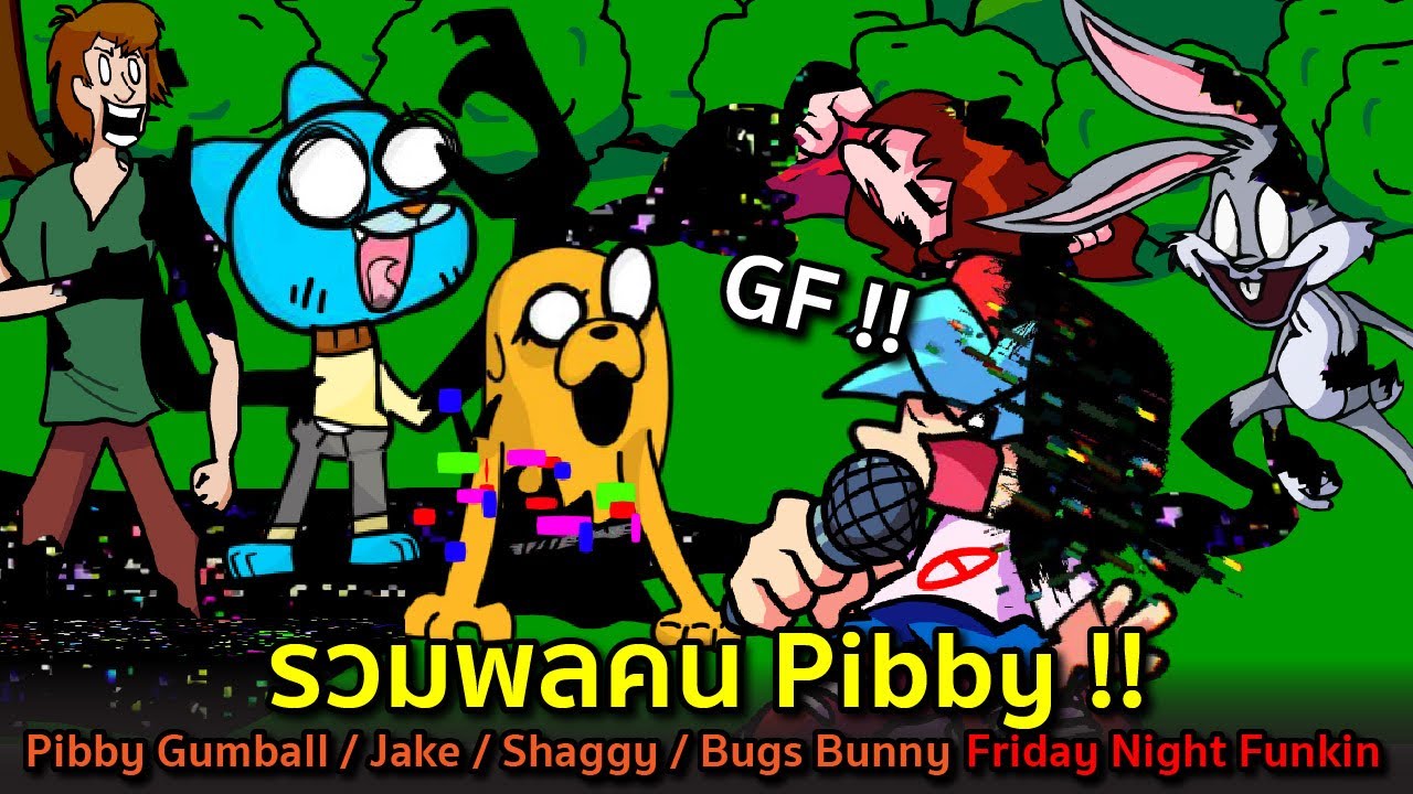Friday Night Funkin' Pibby Apocalypse Official Mod  Pibby Finn, Gumball,  Jake (FNF/Pibby/New) 