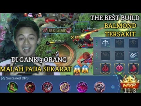 Build  Balmond Tersakit dan Terkuat 2021 _ GamePlay & Rotasi Balmond Di Exp Line - Mobile legends