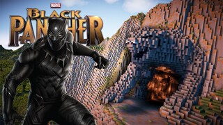 🔥เดินทางสู่อาณาจักรลับแล Wakanda แห่งราชา Black Panther!! |Minecraft : Crazy Craft #8