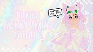 Turning Pageant Realms as People | Royale high Sunset Island