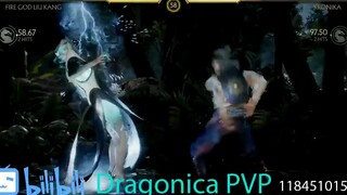 Liu kang lửa  sét đối đầu Kronika #rongden11