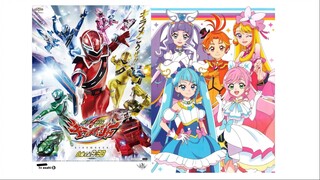 Hirogaru Sky Precure X Mashin Sentai Kiramager OP 2