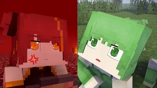 [Hoạt hình Minecraft] Cuộc sống hàng ngày của nữ quái vật sp③ Cuộc sống hàng ngày của quái vật chất 