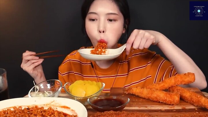 cô gái ăn uống 261 #cookingpanda