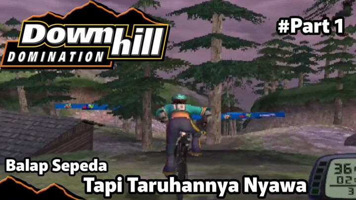 【DOWNHILL DOMINATION】Game Legend Ps2, Balap Di Bukit Curam Pake Sepeda | Downhill Domination