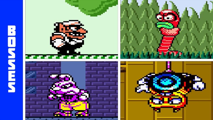 Wario Land 3 (GBC) - All Bosses